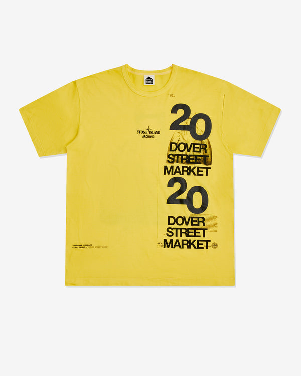 Stone Island - DSM Customised 20th Anniversary T-Shirt - (Yellow)