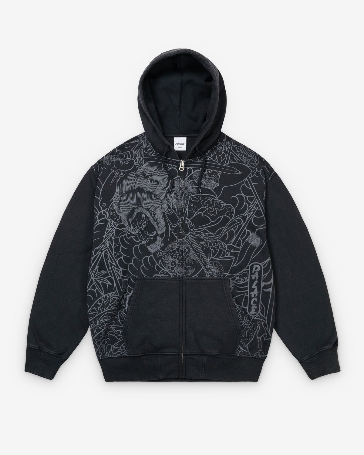 その他】 ? Border Logo Hood サイズL