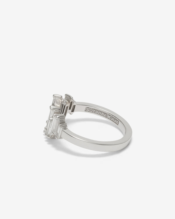 Suzanne Kalan - One of a Kind Diamond Firework Ring - (White Gold)
