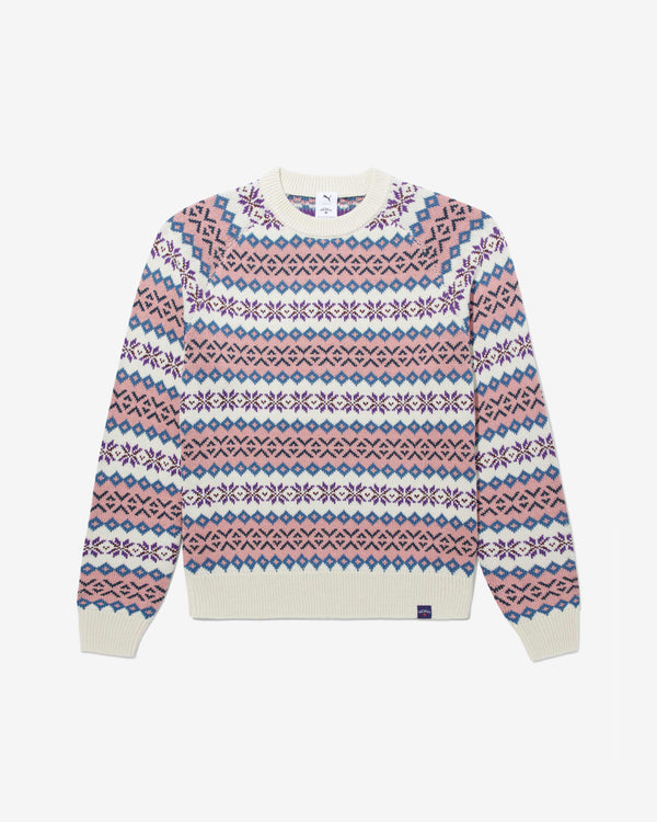 Noah - Men's Puma Fair Isle Sweater - (Pastel)