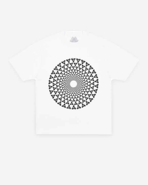 Palace - Men's Swirly T-Shirt - (White)