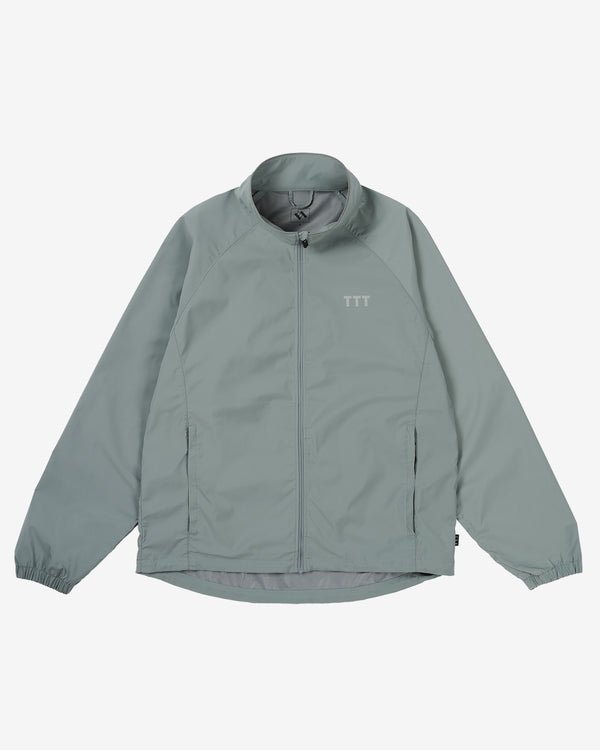 The Trilogy Tapes - Men's Ripstop Packable Jacket - (Sea Smoke)