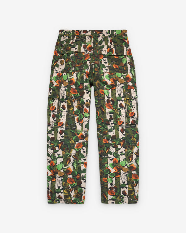 Denim Tears - Men's Seasonal Cargo Pant - (Green / Camo)