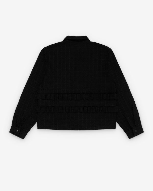 Fugazi - Men's Shotgun Tweed Shirt - (Black)