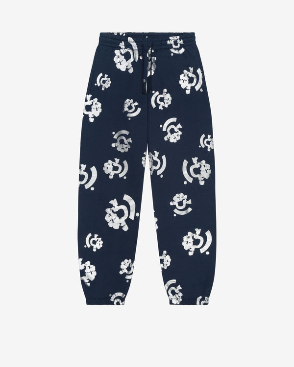 Denim Tears - Men's Bstroy Silver Print Sweatpants - (Blue)