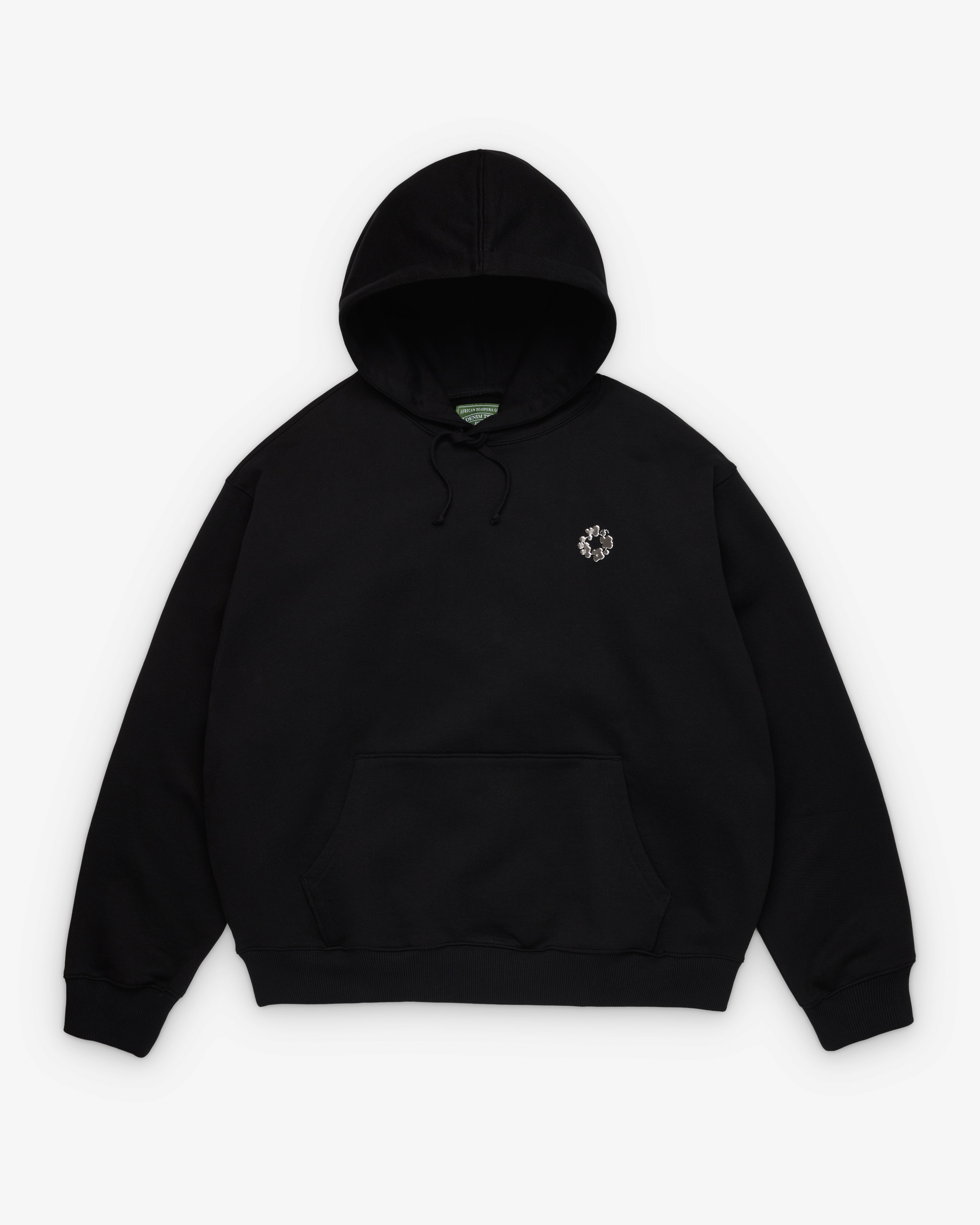 Denim Tears: Men's Sports Gel Hoodie (Black) | Dover Street Market