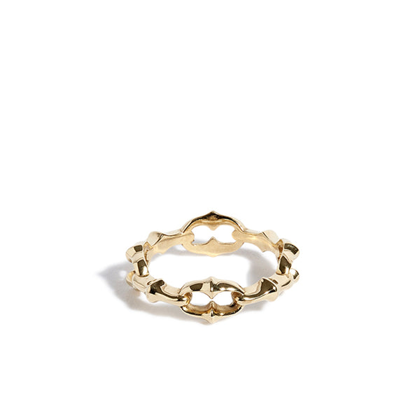 The Great Frog - Micro Lock Down Ring - (Gold)