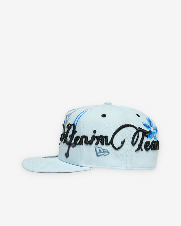 Denim Tears - Men's Spacebrat New Era Fitted Cap - (Baby Blue)