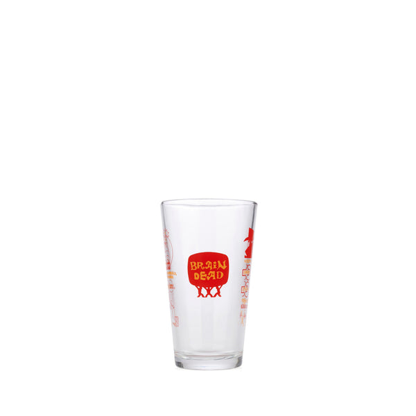 Brain Dead - Special Illusions Pint Glass - (Red)