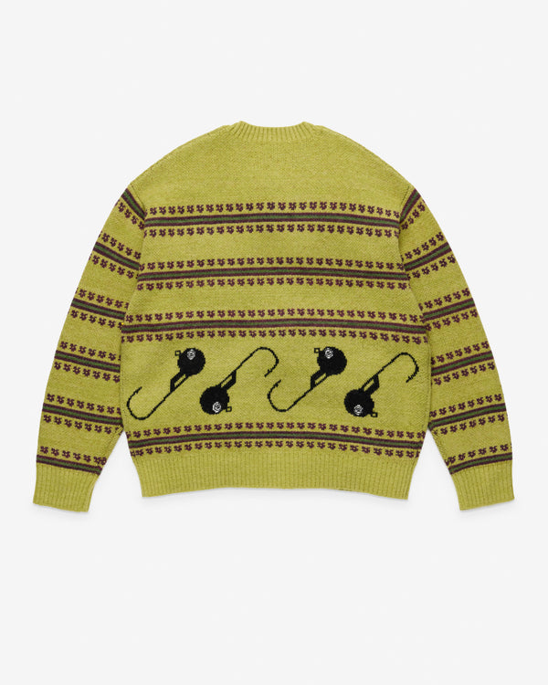 Denim Tears - Men's Stüssy Knit Sweater - (Green)