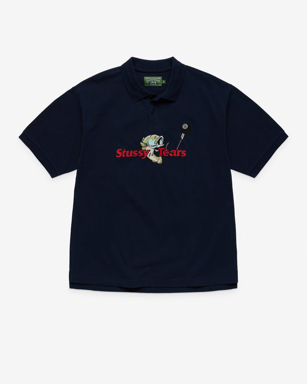 Denim Tears - Men's Stüssy Polo - (Navy)