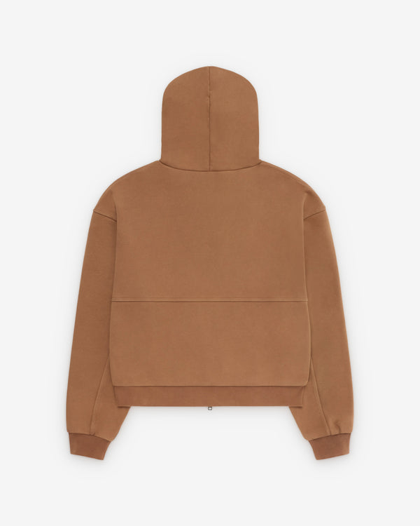 Fugazi - Men's Super Duty Zip Hoodie - (Tan)