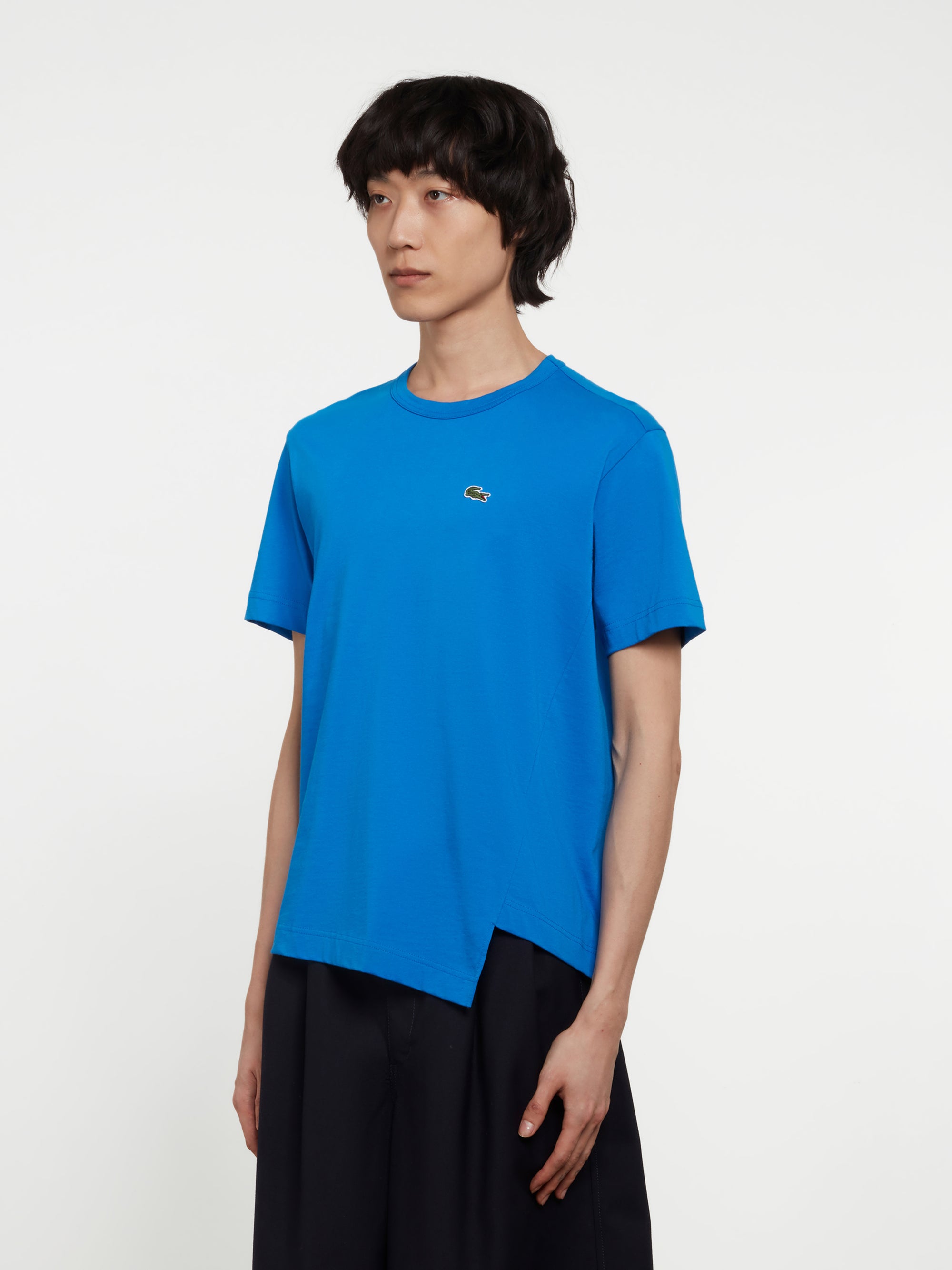 CDG Shirt - Lacoste Men’s T-Shirt - (Blue) view 2