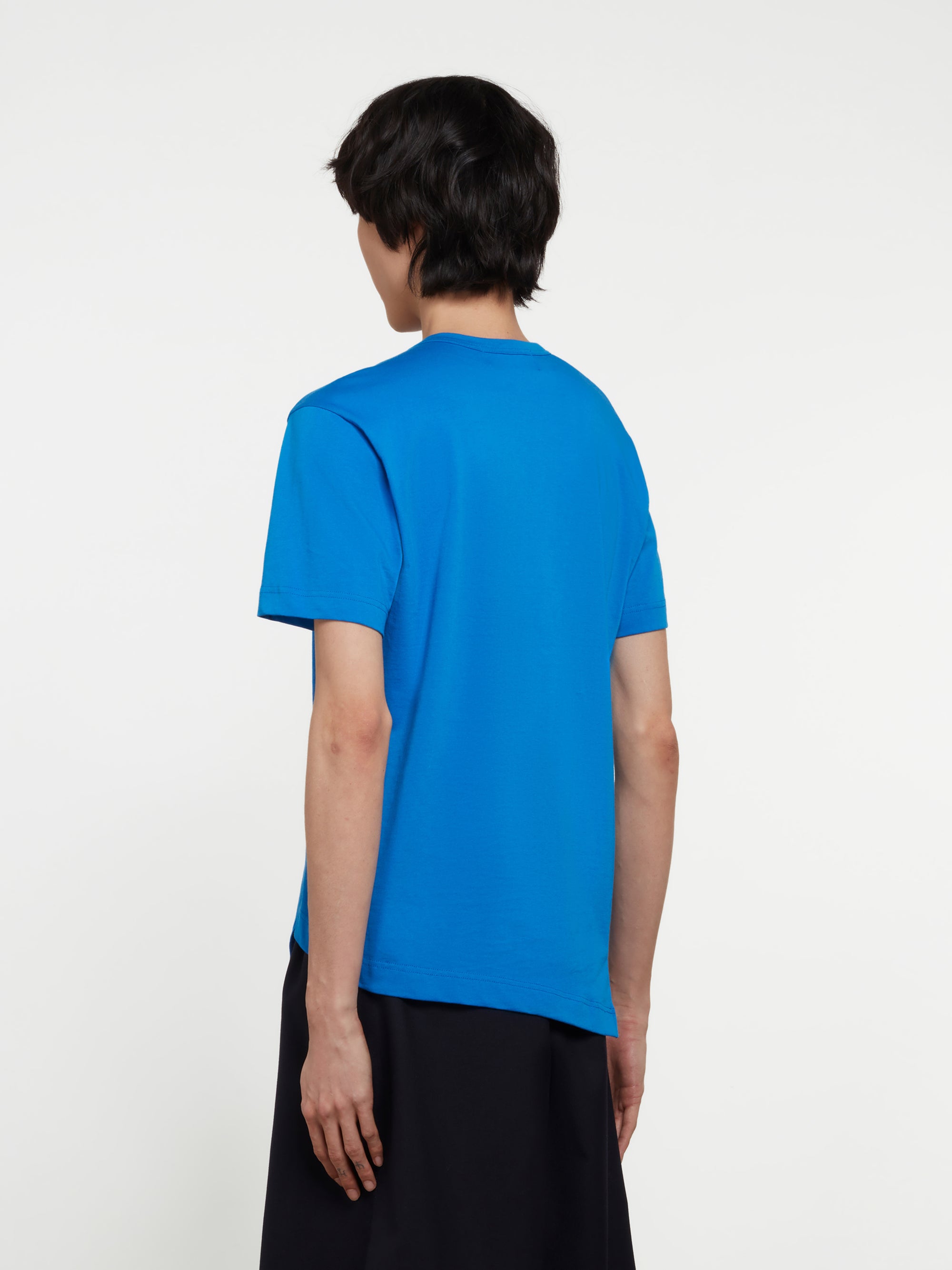 CDG Shirt - Lacoste Men’s T-Shirt - (Blue) view 3