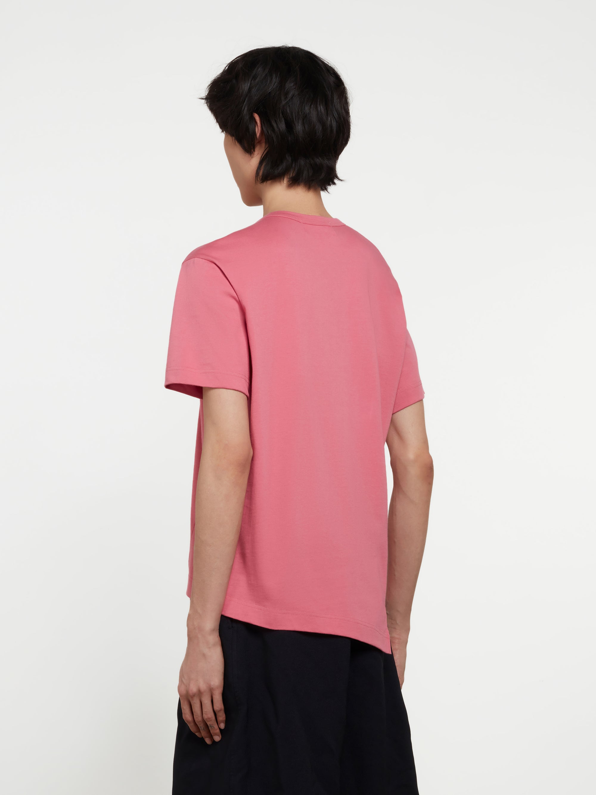 CDG Shirt - Lacoste Men’s T-Shirt - (Pink) view 3