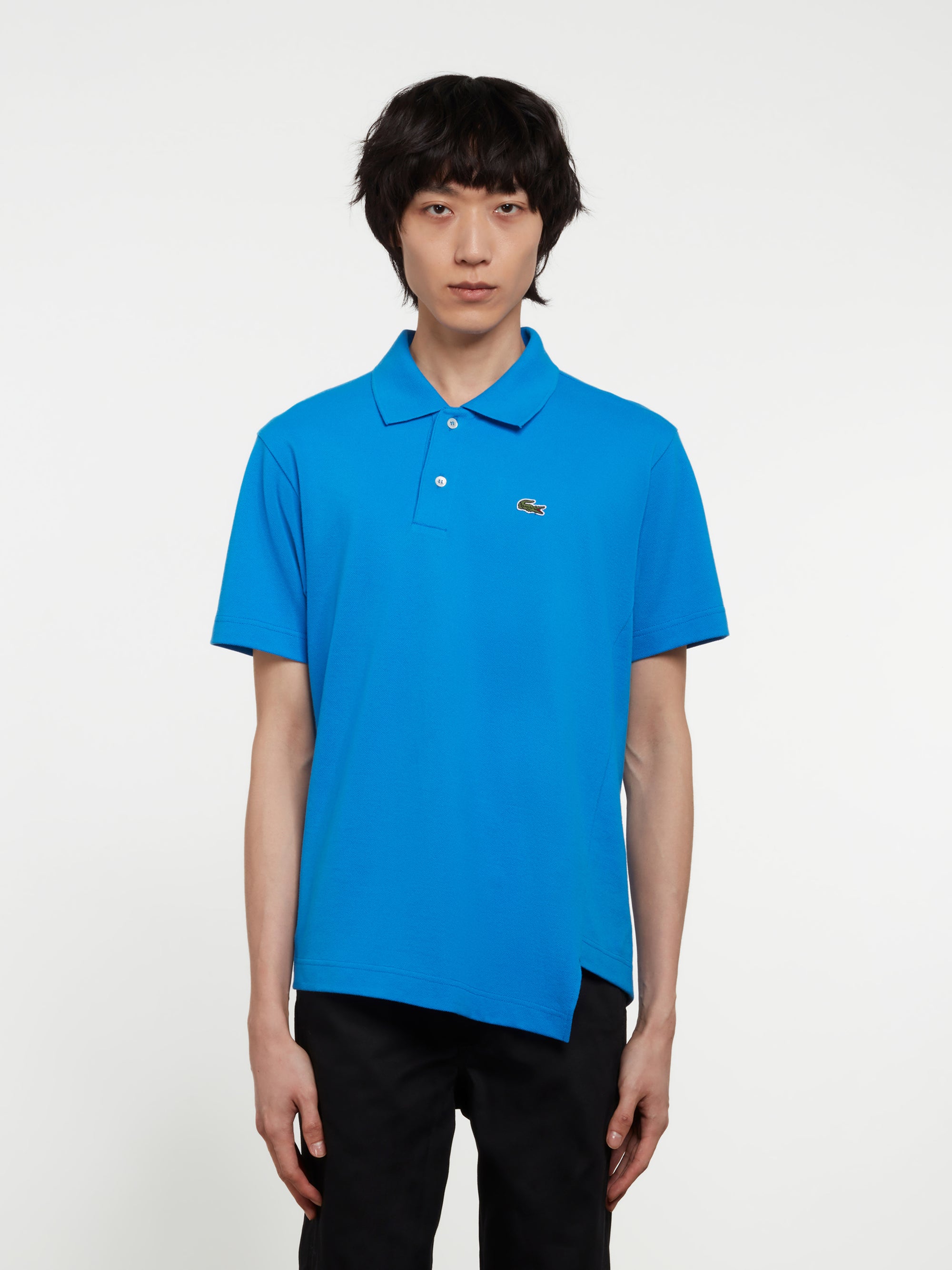 CDG Shirt - Lacoste Men’s Polo Shirt - (Blue) view 1