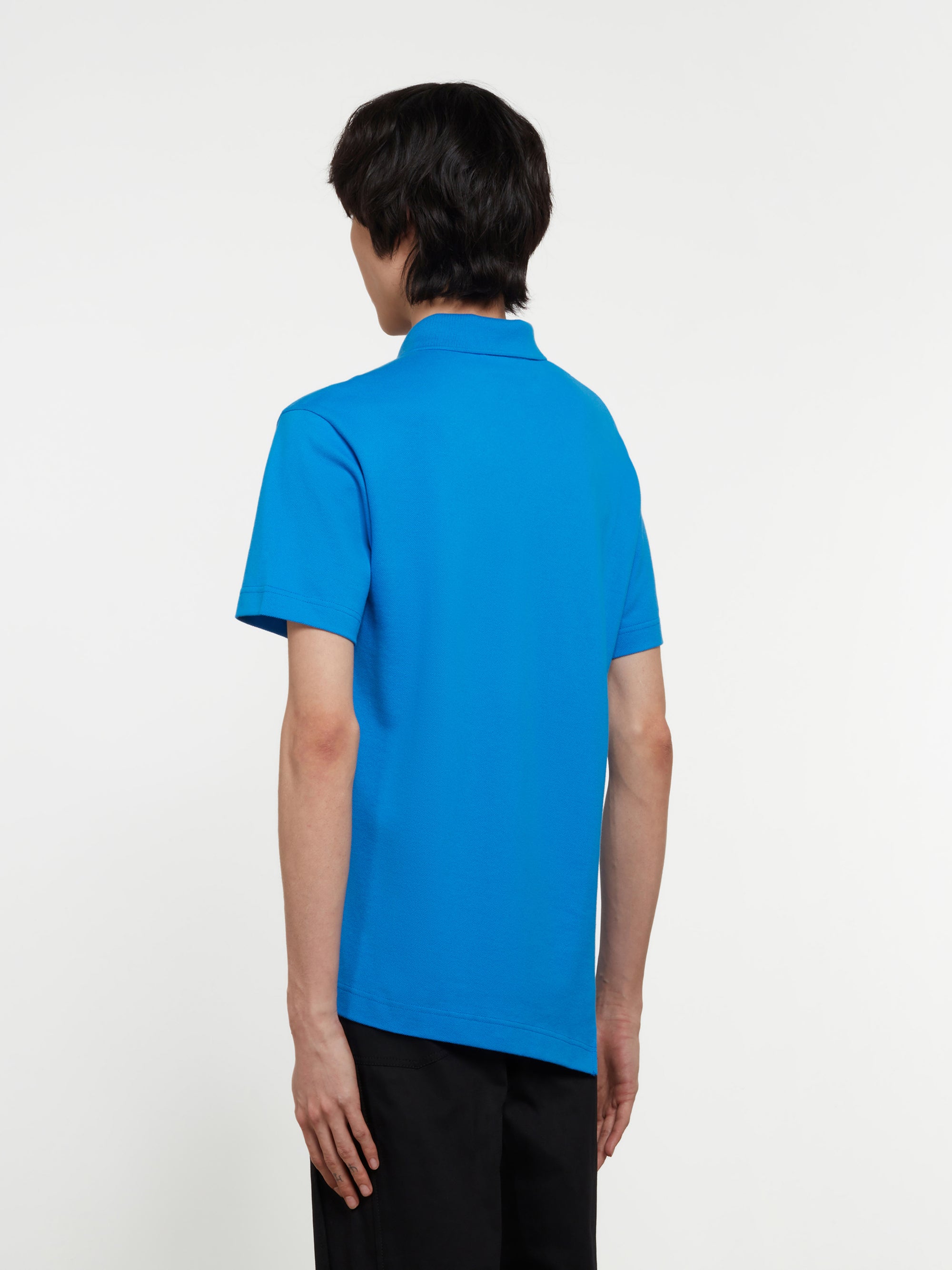 CDG Shirt - Lacoste Men’s Polo Shirt - (Blue) view 3