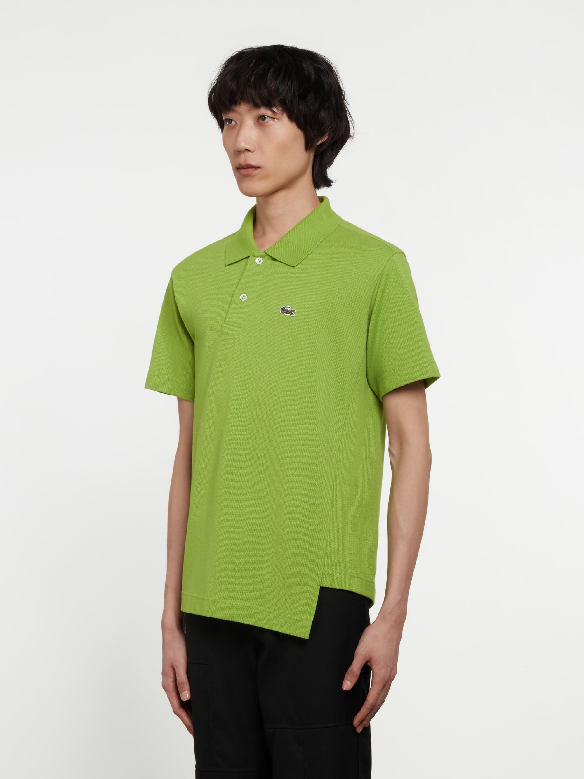 CDG Shirt - Lacoste Men’s Polo Shirt - (Green) view 2
