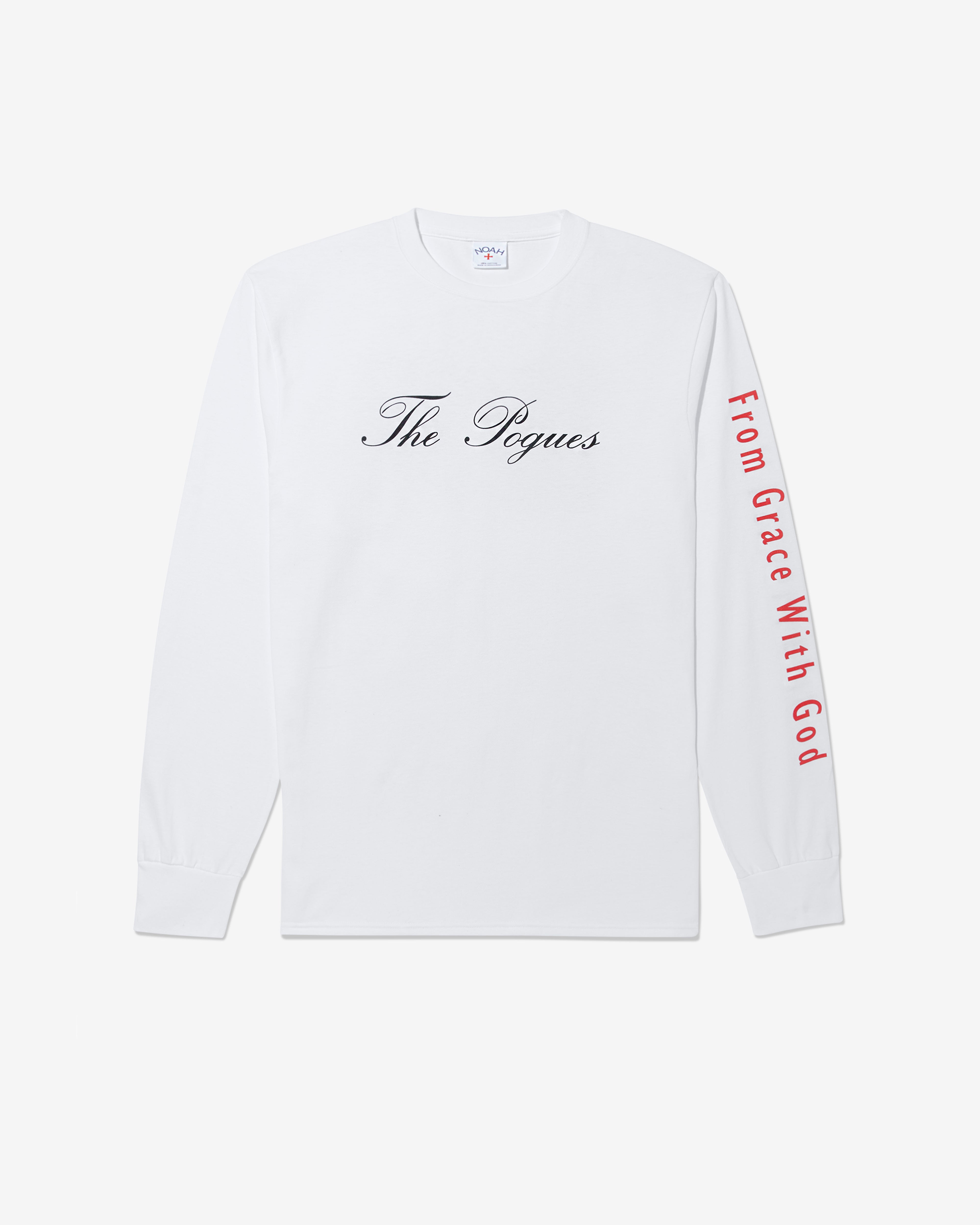 Noah: The Pogues Grace With God Long Sleeve T-shirt (white) 