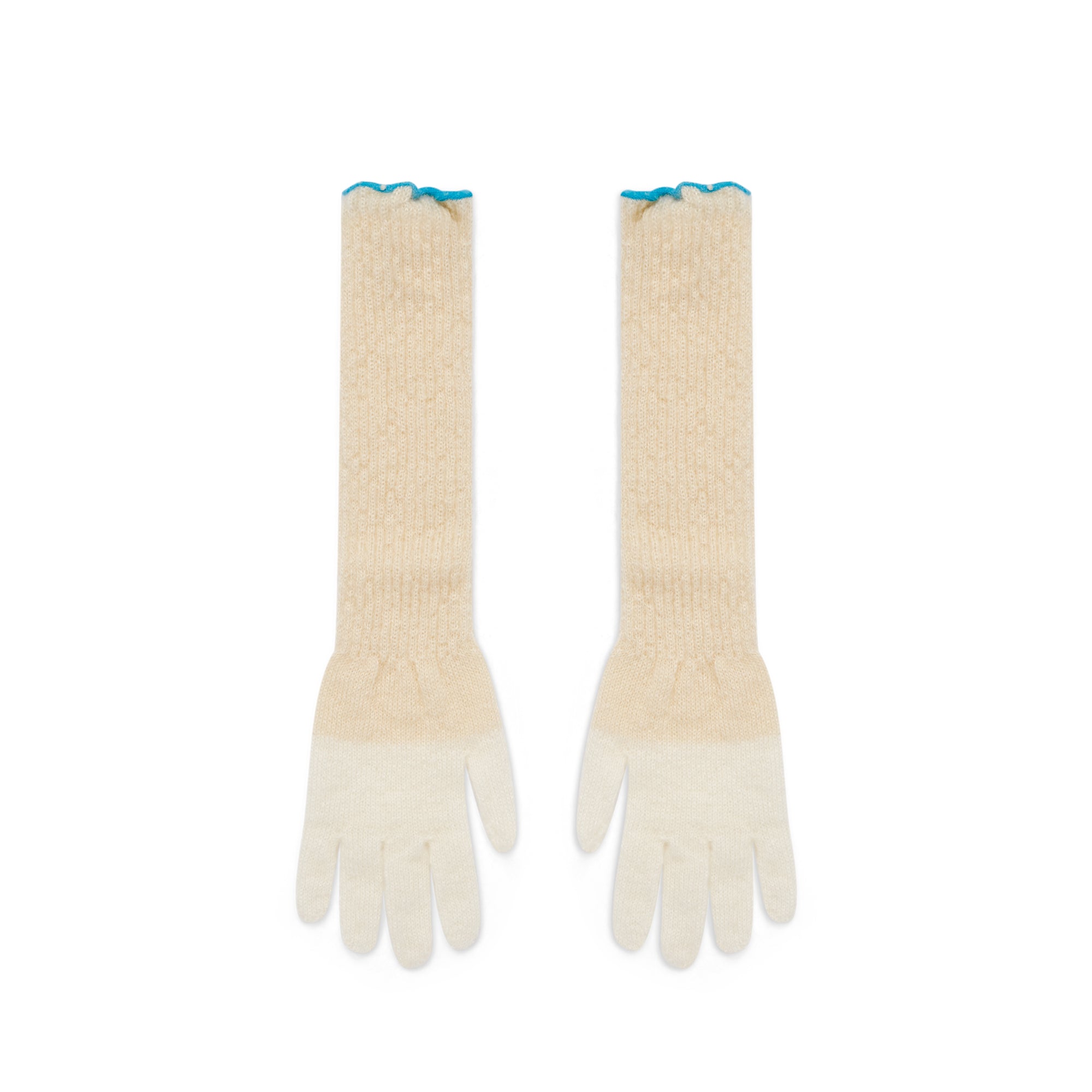 tao - TEMBEA Mohair Gloves - (Off-White) view 1