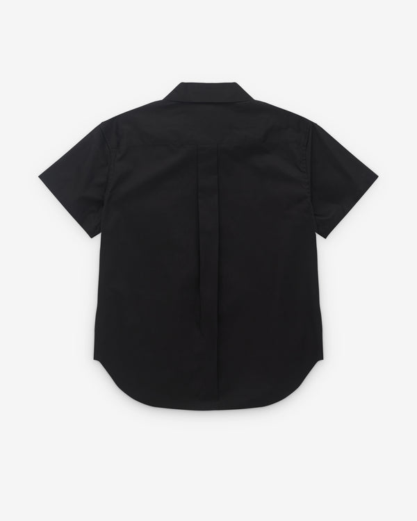 Tao - Women’s Floral Applique Shirt - (Black)