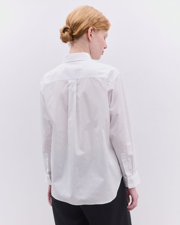 Tao - Women’s Floral Applique Shirt - (White)