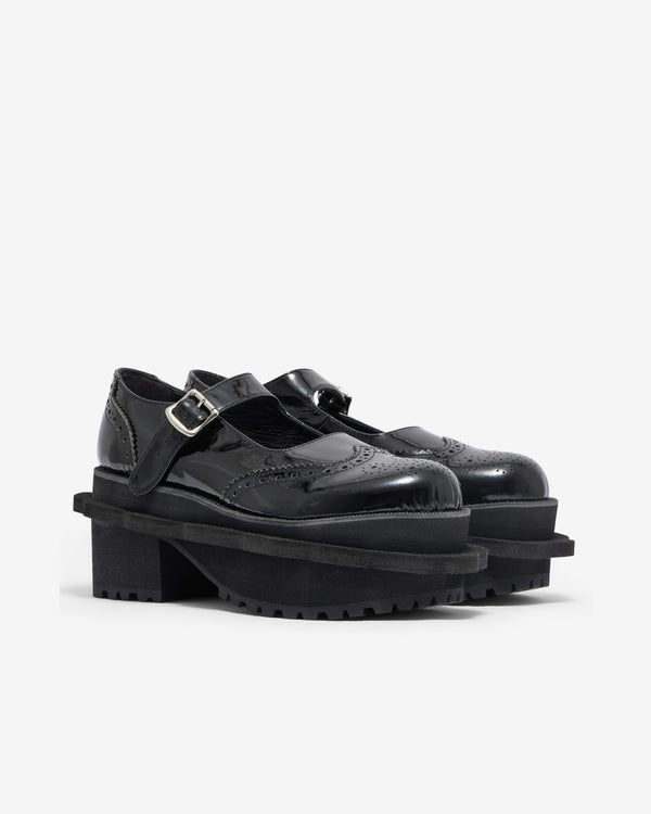 Tao - Women’s Heeled Mary Jane Shoes - (Black)