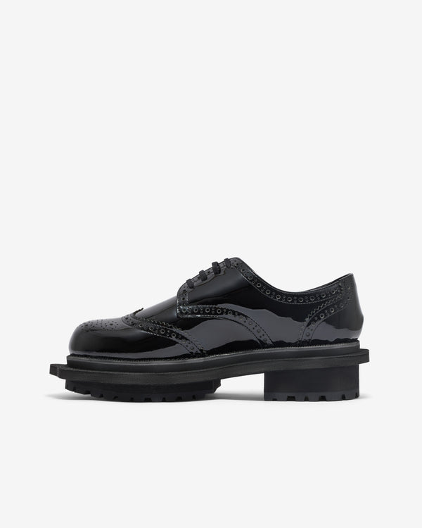 Tao - Women’s Platform Brogues - (Black)