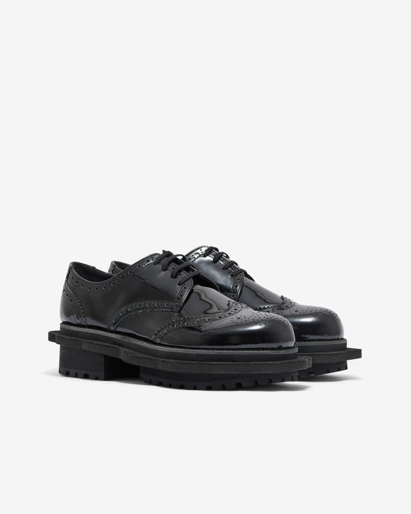 Tao - Women’s Platform Brogues - (Black)