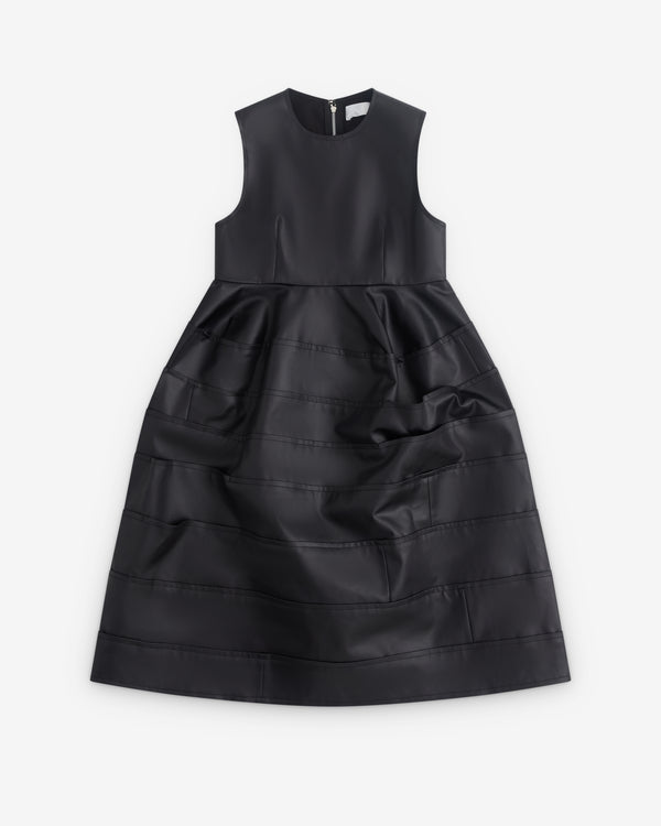 Tao - Women’s Vinyl Sleeveless Dress - (Black)