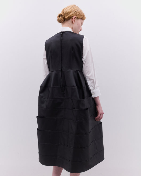 Tao - Women’s Vinyl Sleeveless Dress - (Black)