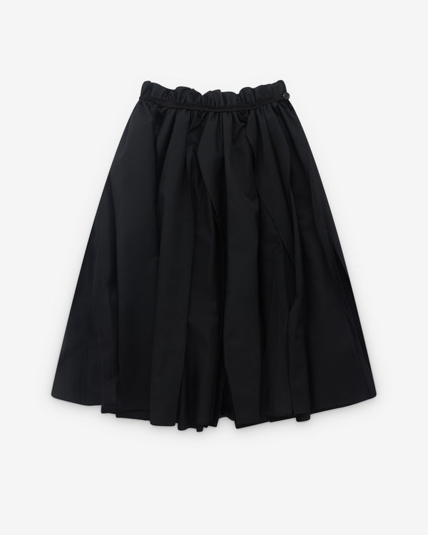 Tao - Women’s Netted Overlay Skirt - (Black)