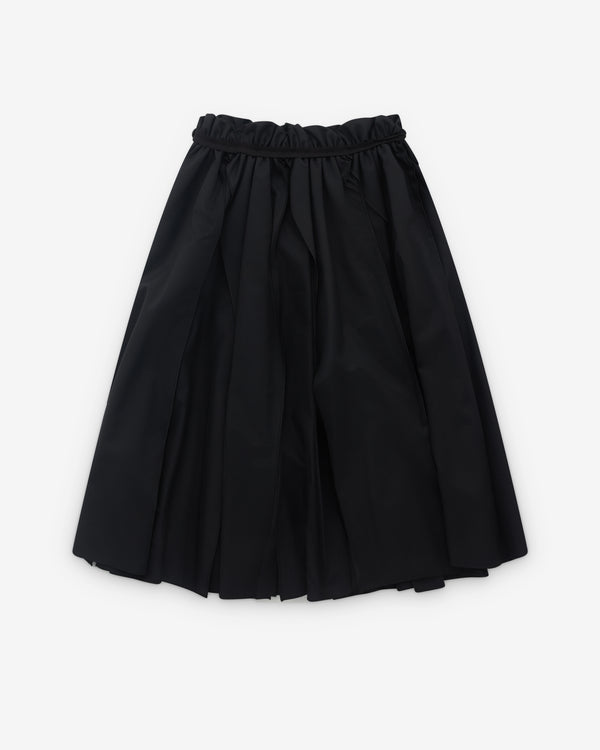 Tao - Women’s Netted Overlay Skirt - (Black)