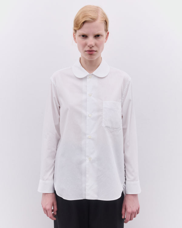 Tao - Women’s Ruffle Shirt - (White)