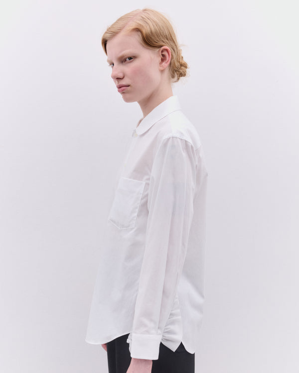 Tao - Women’s Ruffle Shirt - (White)