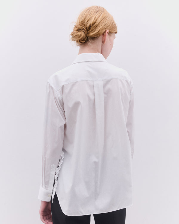 Tao - Women’s Ruffle Shirt - (White)