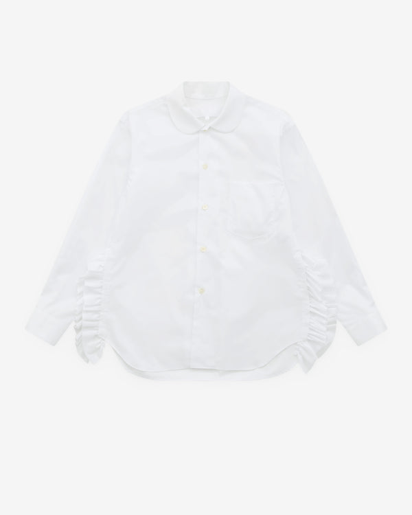 Tao - Women’s Ruffle Shirt - (White)