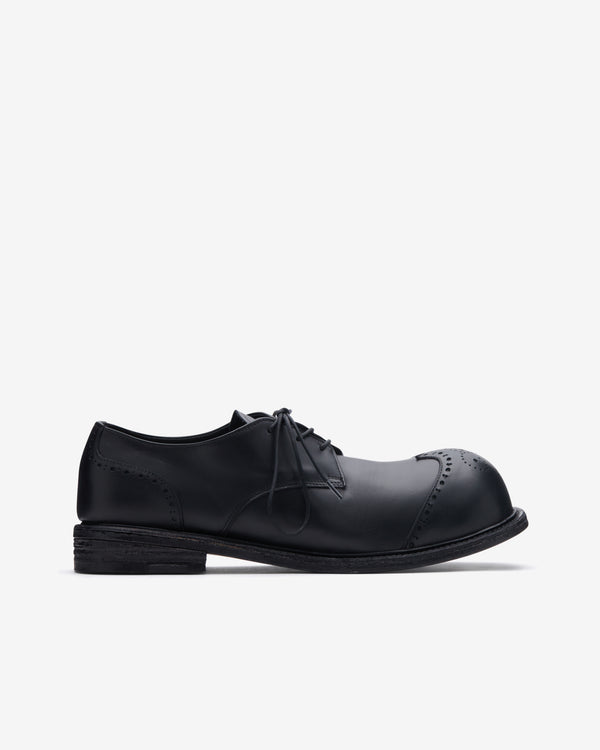 No Idea - Men's Big Foot Curved Wingtip Derby - (Black)