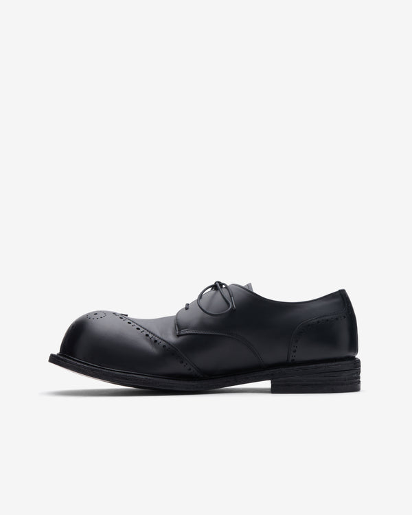 No Idea - Men's Big Foot Curved Wingtip Derby - (Black)