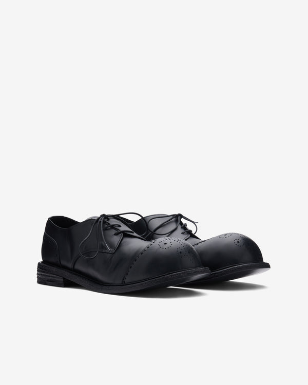 No Idea - Men's Big Foot Curved Wingtip Derby - (Black)