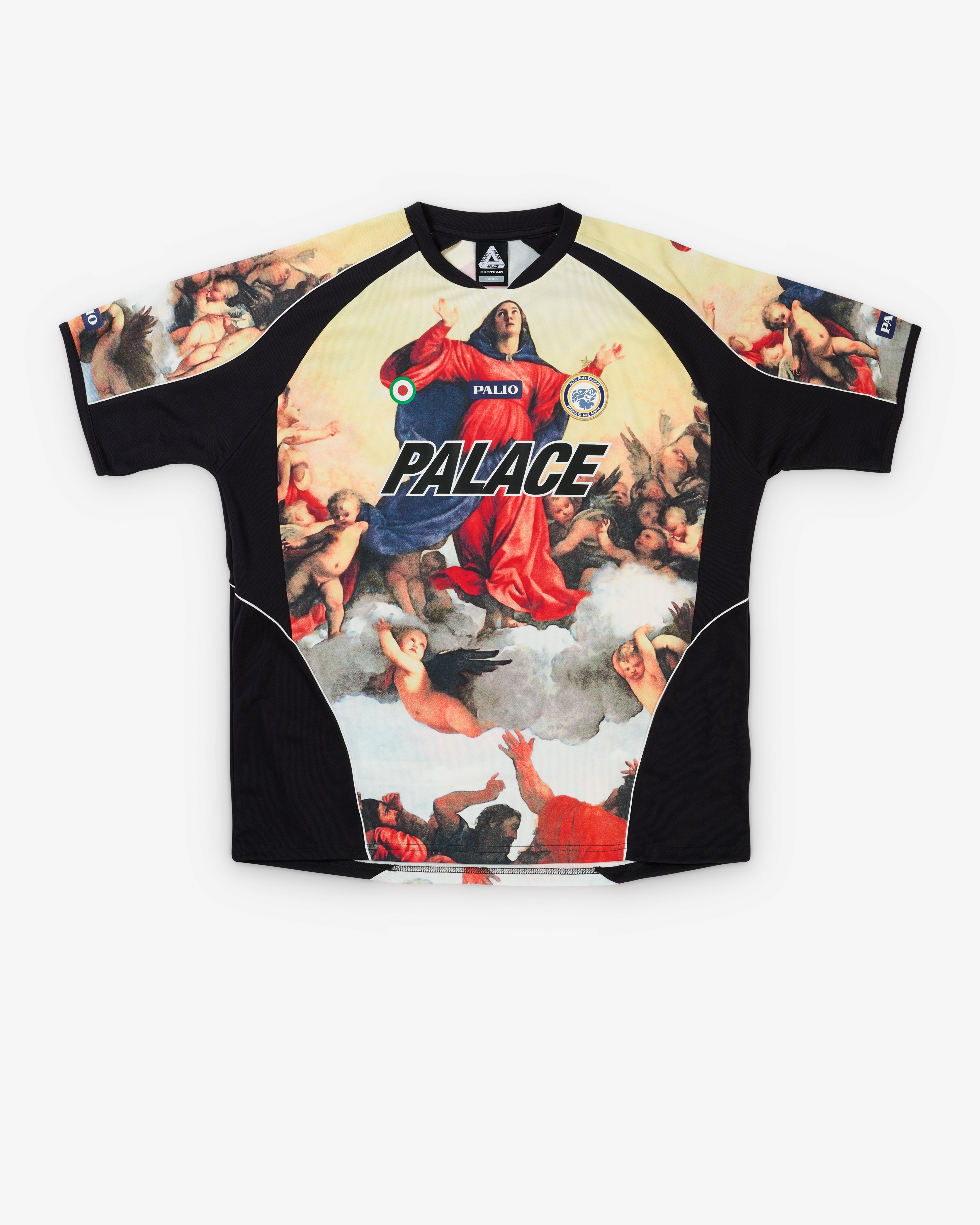 Palace: Men's Titian Jersey (Black) | Dover Street Market London Palace: Men's Titian Jersey (Black) | Dover Street Market London