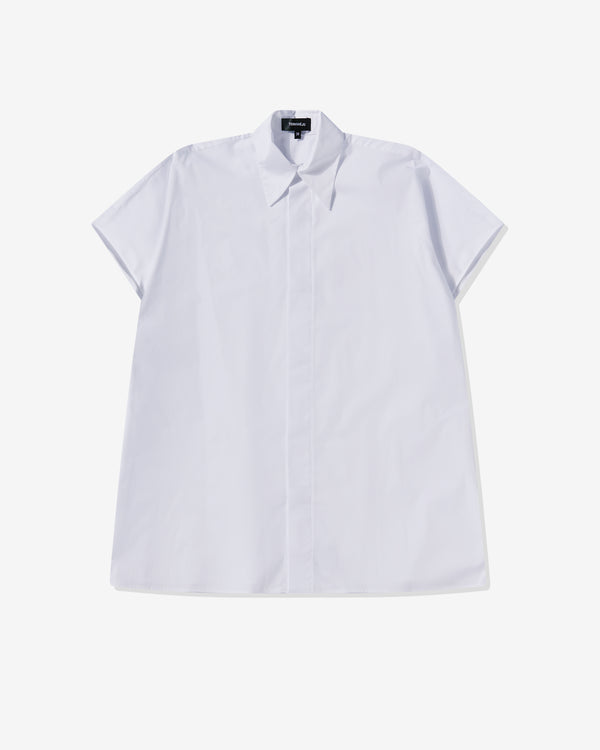 Torisheju - Women's Square Short Sleeve Shirt - (White)