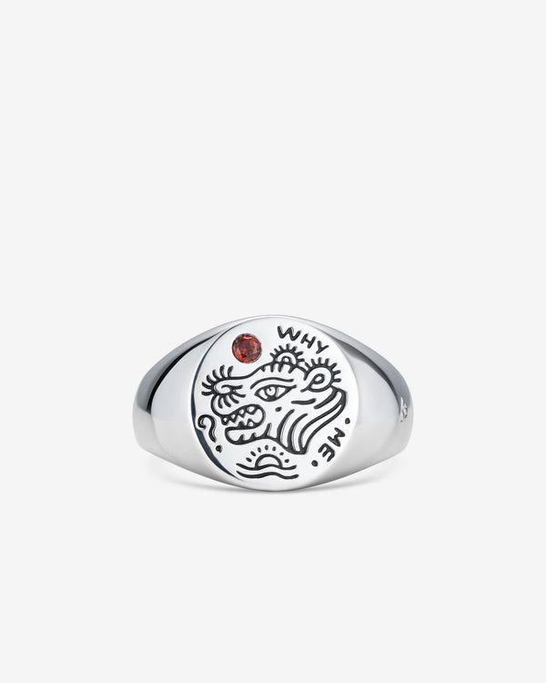 Tom Wood - Why Me Ring - (Silver)