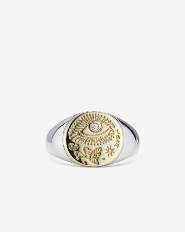 Tom Wood - Butterfly Ring Gold - (Silver/Gold)