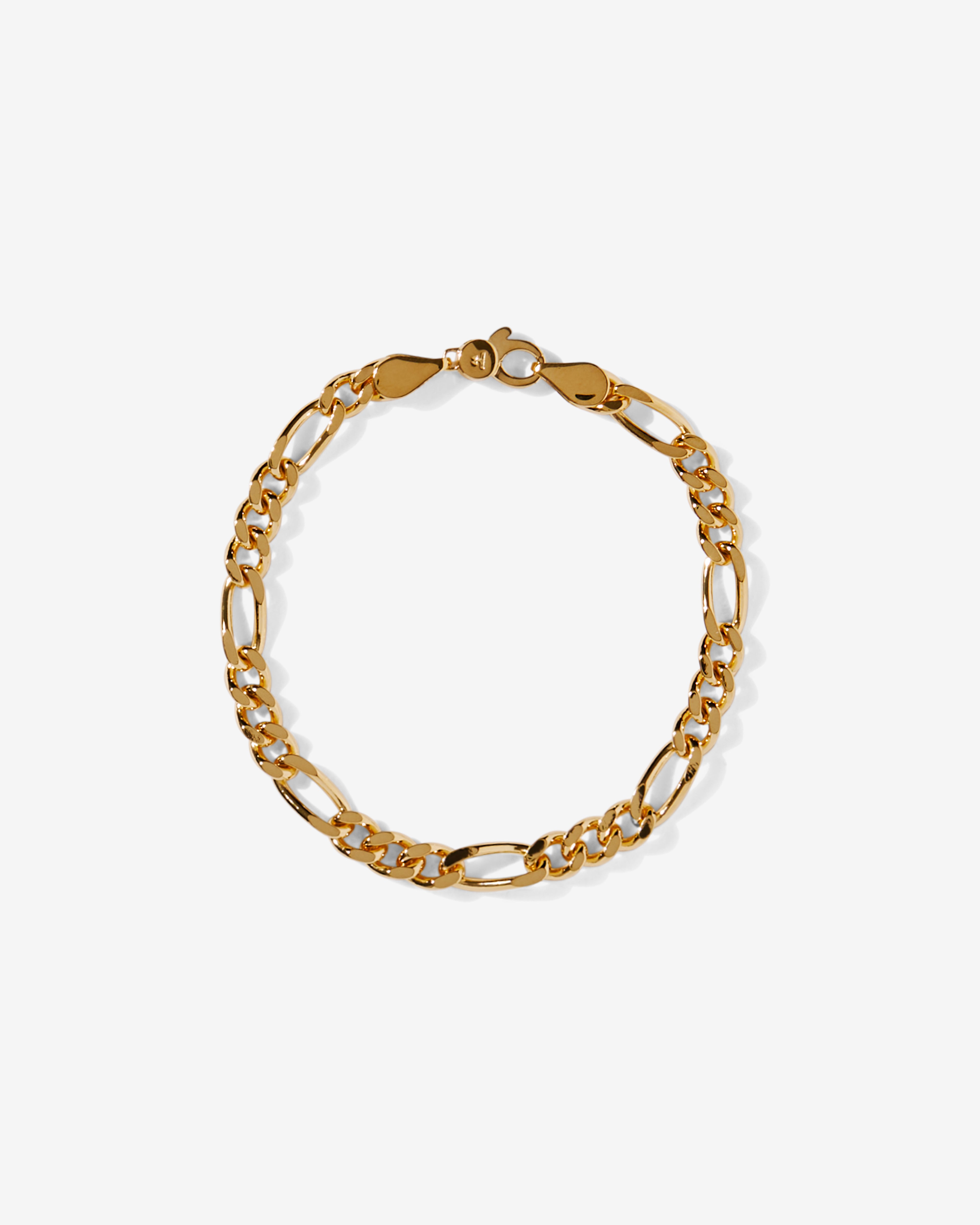 Tom Wood - Bo Bracelet Thick - (Yellow Gold Plate)