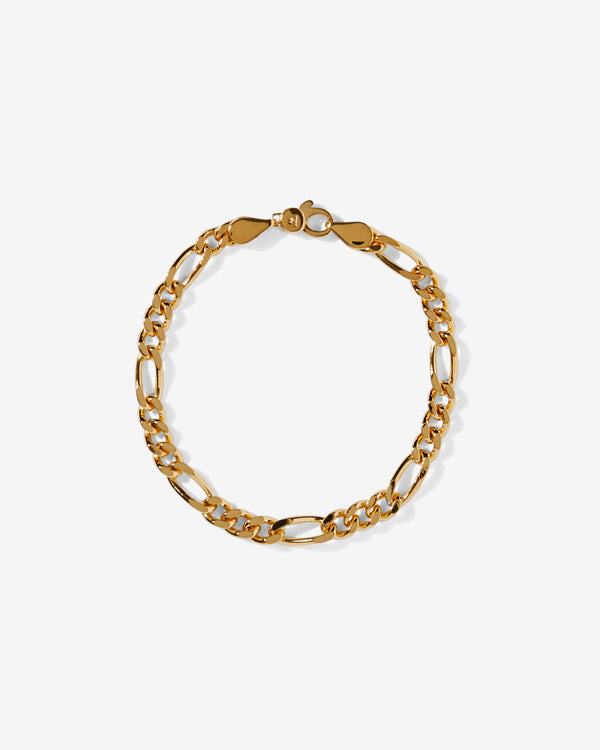 Tom Wood -  Bo Bracelet Thick - (Yellow Gold Plate)