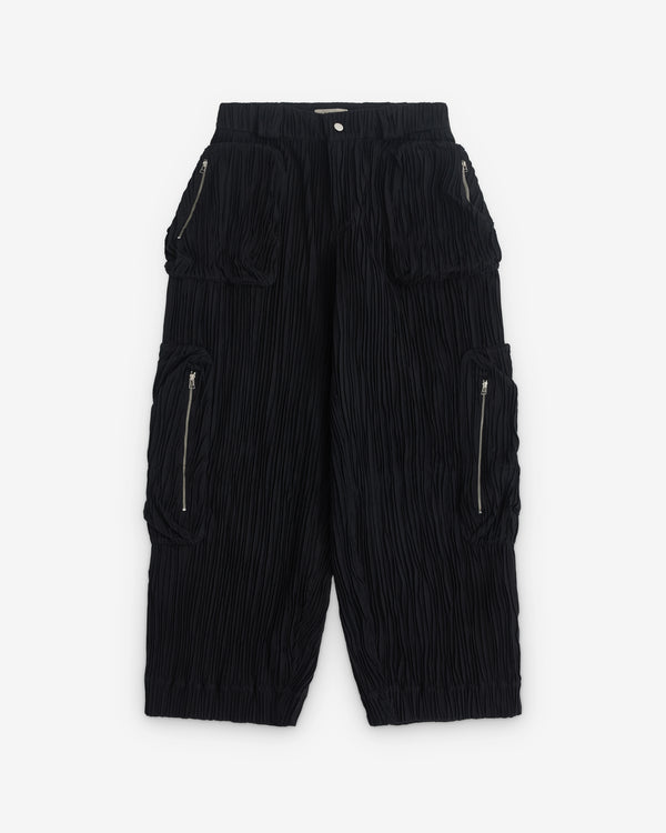 Tondolo - Men's Gilled Luteus Cargo Trousers - (Meteorite)