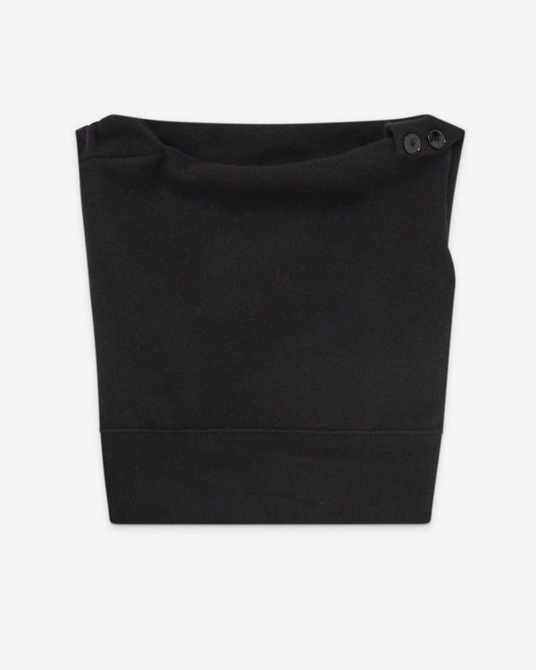 Torisheju - Women's Open Back Wrap Top - (Black)