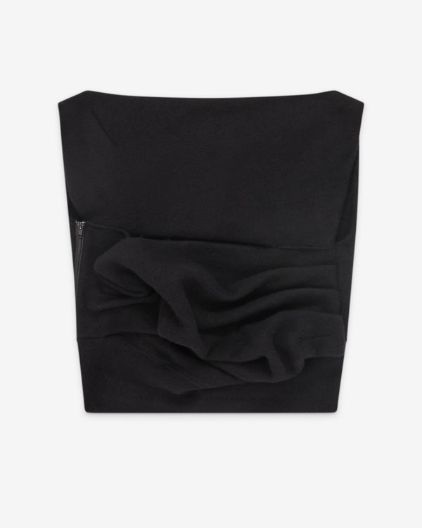 Torisheju - Women's Open Back Wrap Top - (Black)