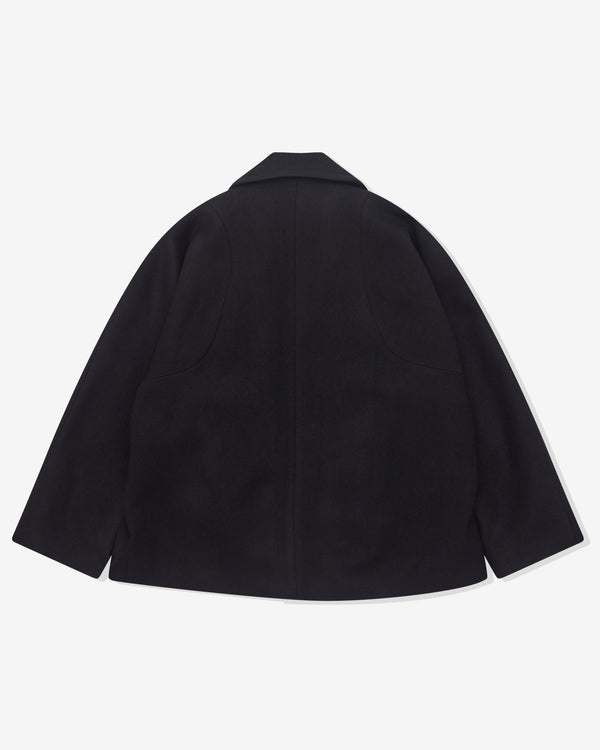 Torishéju - Women’s Wool Concave Jacket - (Black)